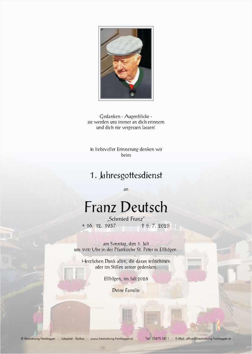 Franz Deutsch